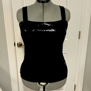 Sequined camisole top